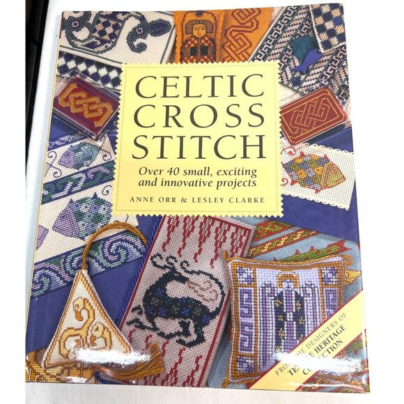 Celtic Cross Stitch Book By Anne Orr & Lesley Clarke - Picture 1 of 4